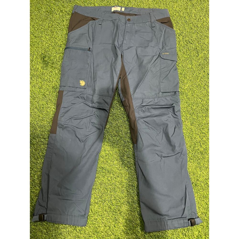 Fjallraven Kaipak Pants Size 58 US 42 Uncle Blue